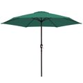 Parasol Monty Alumínio Verde 270 cm