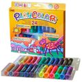 Conjunto de Pintura Playcolor Basic Metallic Fluor Multicolor 24 Peças