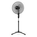 Ventilador de Pé Taurus Bergen 16C 45W (ø 40 cm) Preto Preto/cinzento Negro