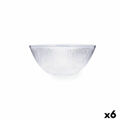 Bandeja de Aperitivos Quid Lonja Transparente Vidro (15,5 cm) (pack 6x)