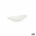 Prato Fundo Quid Select Oval Branco Plástico (18 X 10,5 X 3 cm) (12 Unidades)