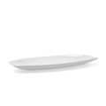 Recipiente de Cozinha Quid Gastro Cerâmica Branco (40 X 17,5 X 3,5 cm) (pack 4x)