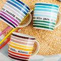 Caneca Quid 4U Cerâmica Multicolor (330 Ml) (pack 12x)