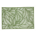 Individuais Quid Habitat Folhas Verde Têxtil (30 X 45 cm) (pack 12x)