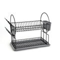 Escorredor Quid Cinzento Metal (52 X 23 X 36 cm)