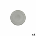 Plat Bord Ariane Porous Cerâmica Verde ø 21 cm (4 Unidades)