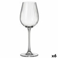 Copo para Vinho Bohemia Crystal Optic Transparente 400 Ml 6 Unidades