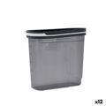 Bote Quid City com Tampa Dispensador 1,8 L Cinzento Plástico (12 Unidades)