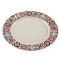 Plat Bord Versa Grená Porcelana