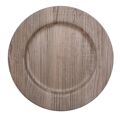 Sousplat Versa Castanho Bambu Polipropileno (33 X 33 cm)