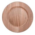 Sousplat Versa Marrom Claro Bambu Polipropileno (33 X 33 cm)