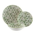 Conjunto de Louça Versa Amada Verde Porcelana 18 Peças