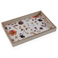 Tabuleiro Versa Bloemen Madeira Mdf 30 X 5 X 45 cm