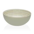 Saladeira Versa Cinzento Claro 22,5 X 9 X 22,5 cm Cerâmica Porcelana