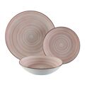 Louça Versa Artesia 18 Peças Cor de Rosa Porcelana