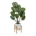 Planta Decorativa Versa Madeira Metal Cerâmica Poliestireno Plástico 33 X 61 X 38 cm