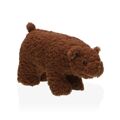 Fixador de Portas Versa Castanho Urso Têxtil 12 X 18 X 29 cm