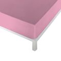 Lençol de Baixo Ajustável Naturals Cor de Rosa Cama de 135 135 X 190 cm