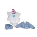 Roupa para Bonecas Berjuan Sanibaby Azul (40 cm)