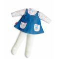 Vestido Berjuan Baby Susu 38 cm Vaqueiro