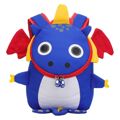 Mochila Escolar Dohe Dragão Azul