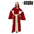 Fantasia para Crianças Dama Medieval Vermelho 7-9 Anos