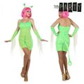 Fantasia para Adultos Alien Sexy Verde (4 Pcs) M/l