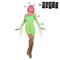 Fantasia para Adultos Alien Sexy Verde (4 Pcs) M/l