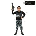 Fantasia para Crianças Polícia Swat (2 Pcs) 5-6 Anos