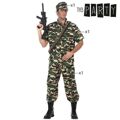 Fantasia para Adultos Th3 Party Soldado de Camuflagem M/l