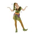 Fantasia para Adultos Duende Verde (4 Pcs) M/l