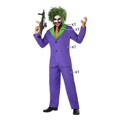 Fantasia para Adultos Joker Palhaço Xs/s