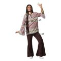 Fantasia para Adultos Hippie M/l