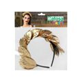 Diadema Folhas Dourado