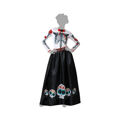 Disfarce Esqueleto Mexicana Multicolor M/l