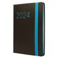 Agenda Finocam Flexi 2024 Preto 11,8 X 16,8 cm