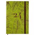 Agenda Finocam Dynamic Casual 2024 Folha de Planta Multicolor A5 14 X 20,4 cm