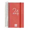 Agenda Finocam 2024 Vermelho 7,9 X 12,7 cm