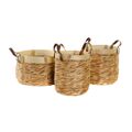 Conjunto de Cestas Dkd Home Decor Bambu Tropical (40 X 40 X 24 cm)