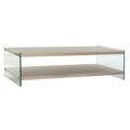 Mesa de Centro Dkd Home Decor Cristal Madeira Mdf (130 X 65 X 35.5 cm)