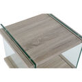 Mesa de Cabeceira Dkd Home Decor Cristal Madeira Mdf (50 X 50 X 49 cm)