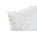 Almofada Dkd Home Decor Branco Poliéster Folhas (60 X 10 X 40 cm)