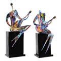 Figura Decorativa Dkd Home Decor Resina (2 Pcs) (31 X 18 X 51.5 cm)