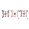 Almofada Dkd Home Decor Multicolor Algodão (3 Pcs) (40 X 10 X 40 cm)