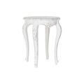 Mesa de Apoio Dkd Home Decor Madeira Branco Madeira de Mangueira (61 X 61 X 76 cm)