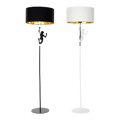 Luminária de Chão Dkd Home Decor Poliéster Metal Resina (2 Pcs) (44 X 44 X 166 cm)