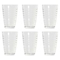 Conjunto de Copos Dkd Home Decor Cristal (300 Ml) (6 Pcs)