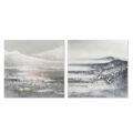 Pintura Dkd Home Decor Tela Paisagem (2 Pcs) (100 X 3.8 X 100 cm)