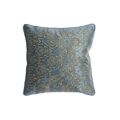 Almofada Dkd Home Decor Azul Poliéster Veludo Dourado (45 X 10 X 45 cm)