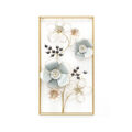 Decoração de Parede Dkd Home Decor Metal Bloemen (50 X 5.7 X 91 cm)